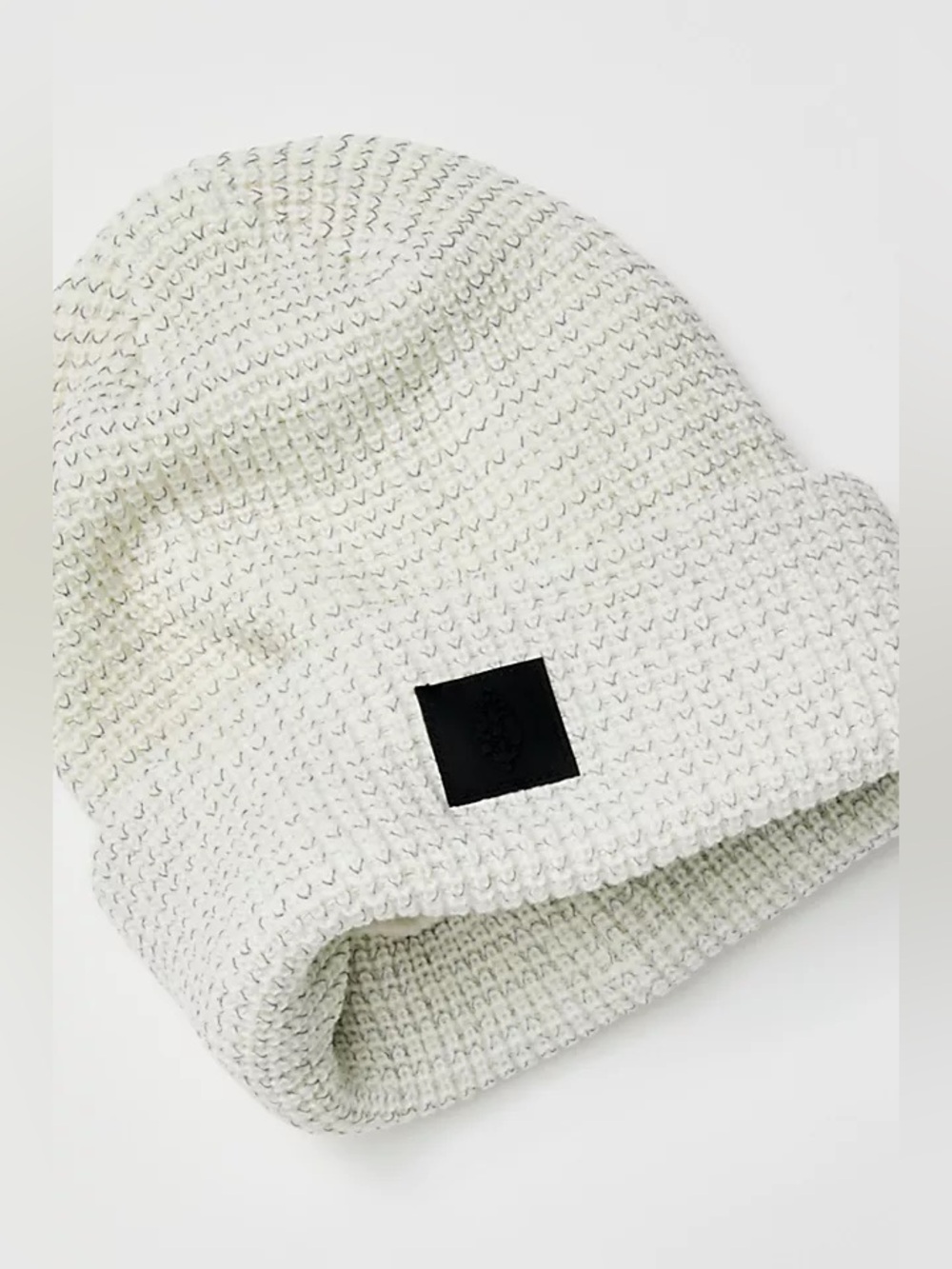 Free People Let’s Race Fleece Lined Recycled Yarn Beanie NWT